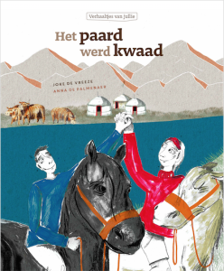 Cover - Het paard werd kwaad - 2de prentenboek uit - reeks Verhaaltjes van jullie